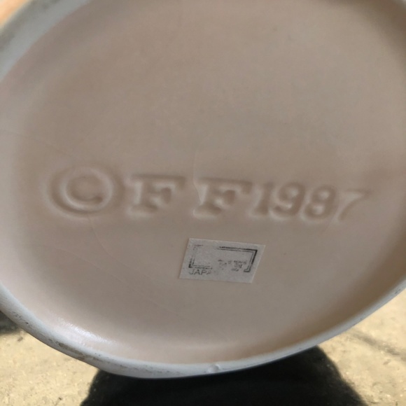 Vintage Fitz and Floyd pink bud candle holder - Picture 2 of 3